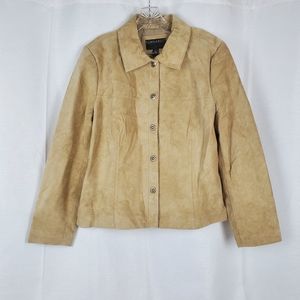 Bernardo Genuine Suede Leather Jacket